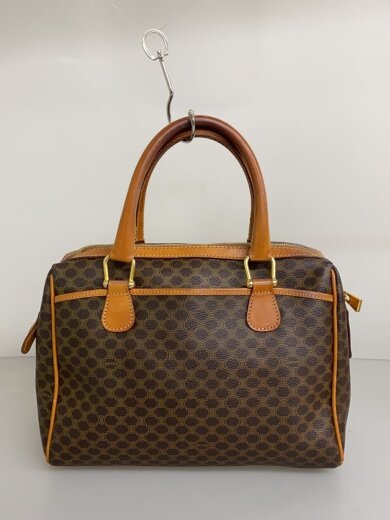 商品画像：マカダムボストンバッグ/レザー/BRW/総柄/ブラウン 3