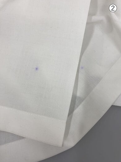 商品画像：ペン跡・襟汚れあり/半袖カットソー/2/ポリエステル/WHT/IL55FJ911 7