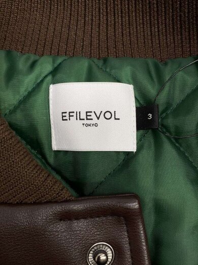 商品画像：スタジャン/3/ポリエステル/BRW/AP-VJ01 3