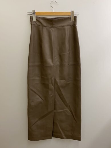 商品画像：ロングスカート/0/ポリエステル/BRW/無地/SWFS254285 2