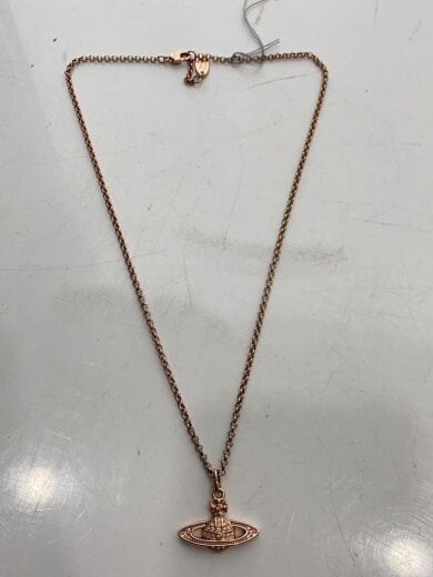 商品画像：平オーブラインストーンネックレス/--/GLD/トップ有/レディース④// 2