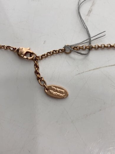 商品画像：平オーブラインストーンネックレス/--/GLD/トップ有/レディース④// 4