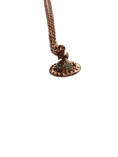 商品画像：petit立体オーブラインストーンネックレス/--/GLD/トップ有/レディース⑦// 1