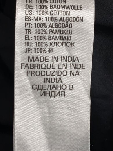 商品画像：刺繍フリルスタッズ長袖シャツ/XS/コットン/BLK 4