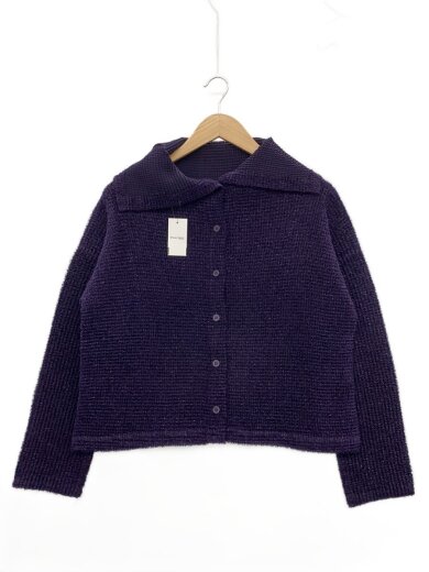 商品画像：ハイネックジャガードラメカーディガン(薄手)/--/ポリエステル/PUP/MI13FO572 1