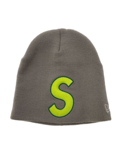 商品画像：23SS/×NEW ERA/S Logo Beanie/ニットキャップ/--/アクリル/GRY/メンズ 1