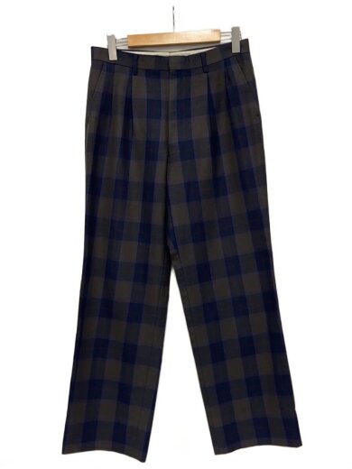 商品画像：YKK ZIP/スラックスパンツ/--/--/NVY/チェック 1