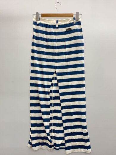 商品画像：ロングバックスリットロングスカート/XS/コットン/NVY/トルコ製/ボーダー/レディース// 2
