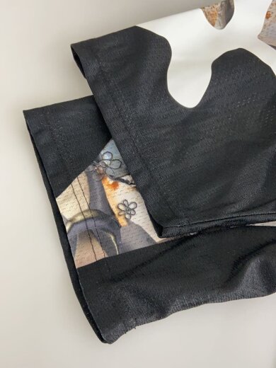 商品画像：25SS/REAL TREE SS JERSEY/Tシャツ/L/ポリエステル/BLK/総柄 6