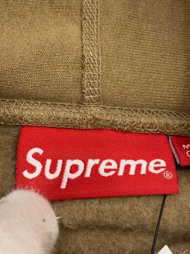 商品画像：23FW/Box Logo Hooded Sweatshirt/パーカー/S/コットン/KHK// 3