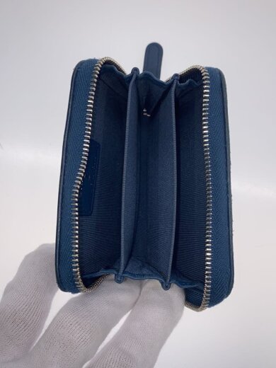 商品画像：ラウンド/ココ/マトラッセコインケース/レザー/NVY/レディース⑧// 4