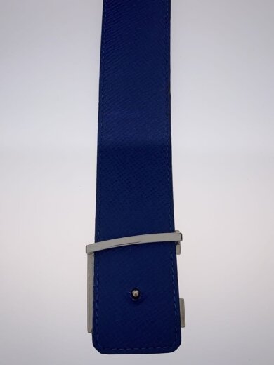 商品画像：サンチュール・LVイニシャル40MMリバーシブル_モノグラム/PVC/BLU/レディース// 5