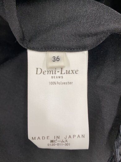 商品画像：オーガンジーリボンブラウス/36/ポリエステル/BLK/64-11-0106-287/ブラック 4