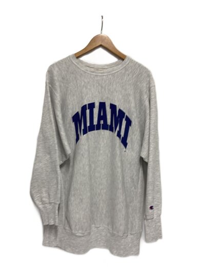 商品画像：90s/MIAMI/スウェット/2L/コットン/GRY 1