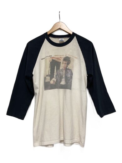 商品画像：BOB DYLAN/ラグラン/7分袖カットソー/--/コットン/WHT 1