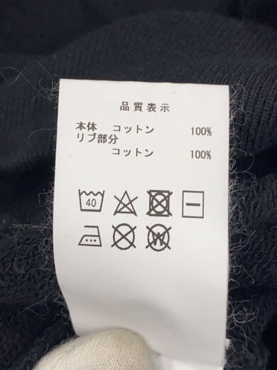 商品画像：PE CREW NECK/スウェット/2/コットン/BLK// 4
