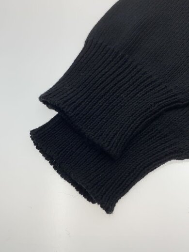 商品画像：RREGULAR COTTON SWEATER/ニット・セーター(厚手)/M/コットン/BLK 5