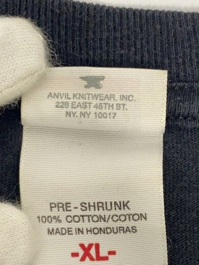 商品画像：Tシャツ/XL/コットン/BLK 4