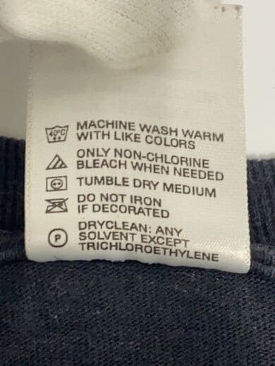 商品画像：Tシャツ/XL/コットン/BLK 5