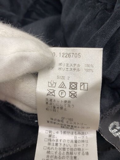 商品画像：ボトム/2/ポリエステル/BLK/無地// 6