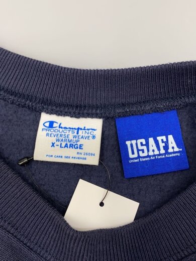 商品画像：REVERSE WEAVE/スウェット/USAFA/単色青タグ/XL/コットン/ネイビー/C3-A023// 3