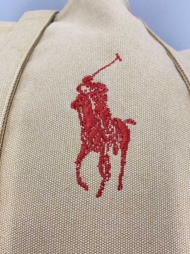 商品画像：ビッグポニートートバッグ/キャンバス/BEG⑥// 5