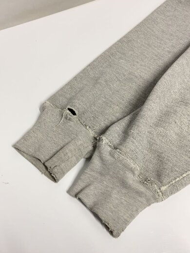商品画像：80s/REVERSE WEAVE/USMA/リブ部分ダメージ/パーカー/L/コットン/GRY 5