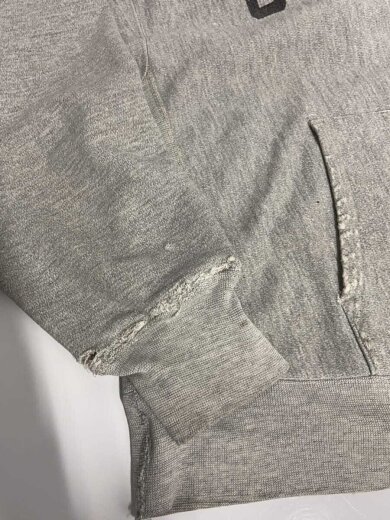 商品画像：80s/REVERSE WEAVE/USMA/リブ部分ダメージ/パーカー/L/コットン/GRY 6