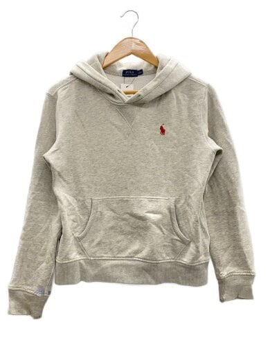 商品画像：クラッシュ加工ポニーパーカー/S/コットン/GRY③ 1