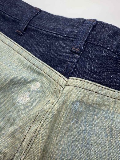 商品画像：02AW/ジョージ期//PATCHWORK BUSHPANT JEANS/ボトム/3/コットン/IDG/無地// 8