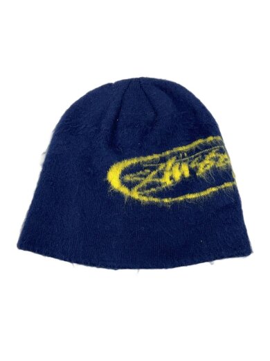 商品画像：Brushed Oval Stock Skullcap/ニットキャップ/アクリル/NVY/メンズ// 1