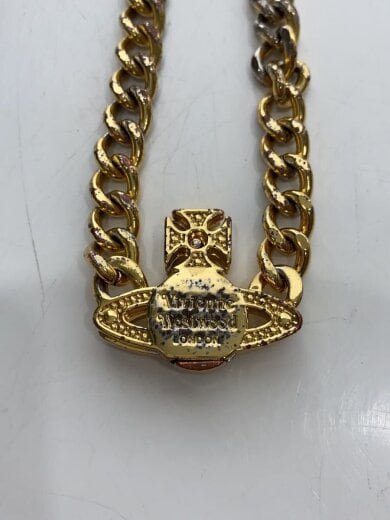 商品画像：オーブラインストーンネックレス/--/GLD/トップ有/レディース// 4