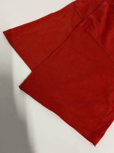 商品画像：Tシャツ/L/コットン/RED 4