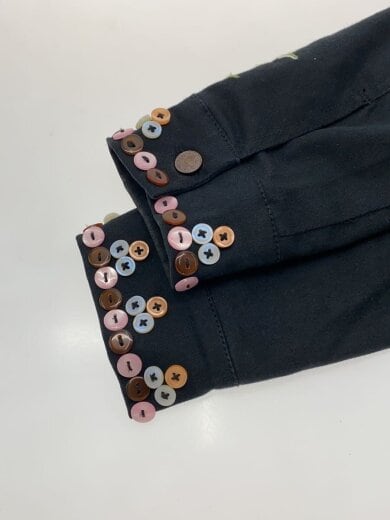 商品画像：トラッカージャケット/36/コットン/BLK/19SWEW63/刺繍/スタッズ/// 5