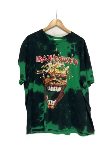 商品画像：IRONMEIDEN/タイダイTシャツ/L/コットン/マルチカラー/総柄 1