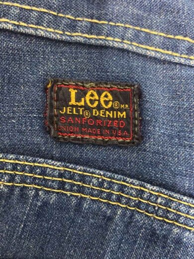 商品画像：60s/JELT DENIM/サイド赤タグ/実寸W34/42TALON/ギャラ有/無地/191Z 6