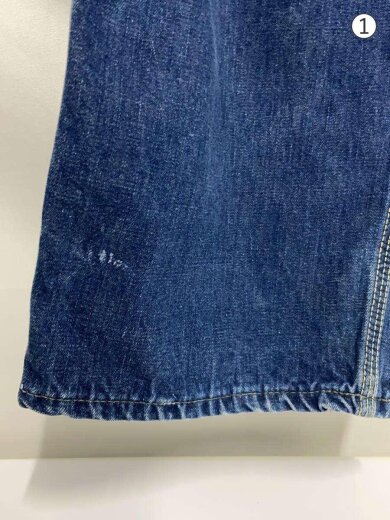 商品画像：60s/JELT DENIM/サイド赤タグ/実寸W34/42TALON/ギャラ有/無地/191Z 7