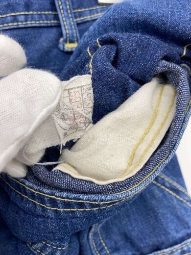 商品画像：60s/JELT DENIM/サイド赤タグ/実寸W34/42TALON/ギャラ有/無地/191Z 8