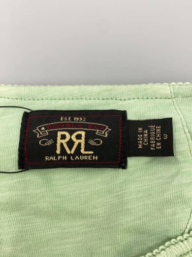 商品画像：長袖カットソー/3/コットン/GRN/無地/ヘンリーネック/刺繍/グリーン 3