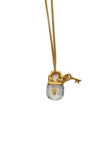 商品画像：カデナネックレス/--/GLD/トップ有/レディース①// 1