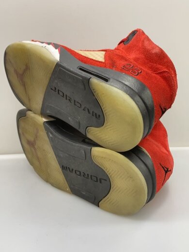 商品画像：AIR JORDAN 5 RETRO_エア ジョーダン 5 レトロ/28.5cm/RED/スウェード// 4