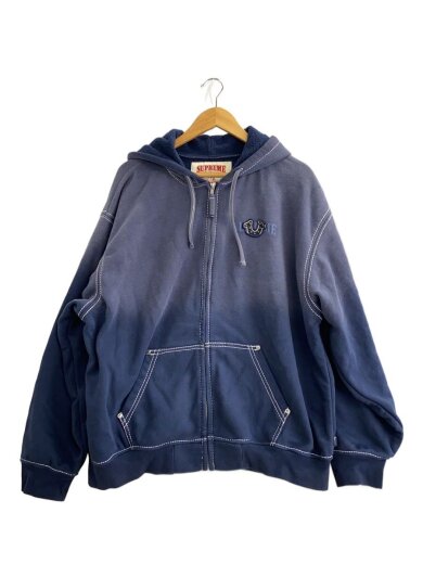 商品画像：×TRUE RELIGION/ジップパーカー/XL/コットン/NVY/無地// 1