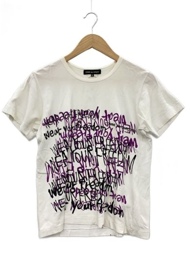 商品画像：使用感有/Tシャツ/S/コットン/WHT/GI-T070②// 1