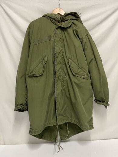 商品画像：70～80s/M-65/フィッシュテール/フルセット/L/コットン/KHK 1
