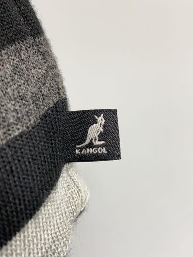 商品画像：リバーシブル/ニットキャップ/FREE/BLK/ボーダー/メンズ// 4