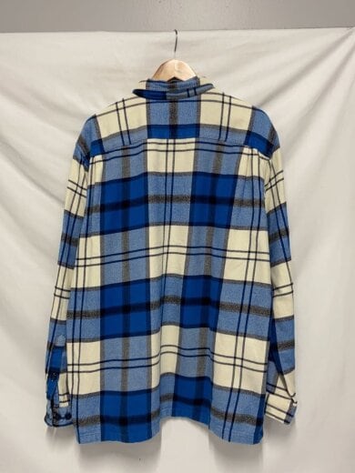 商品画像：ロングスリーブ・フィヨルド・フランネル・シャツ_ネイビー/XL/コットン/NVY/チェック// 2
