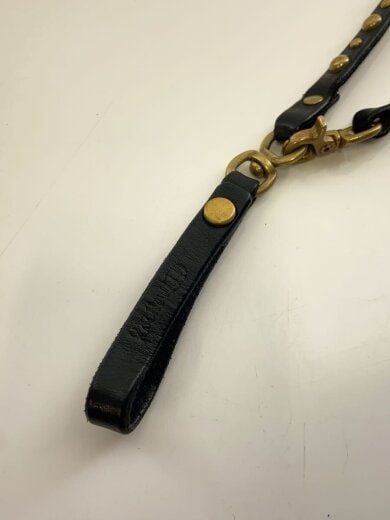 商品画像：ZOOL LEATHER/ズールレザー/スタッズウォレットコード/レザー/ブラック/メンズ 2