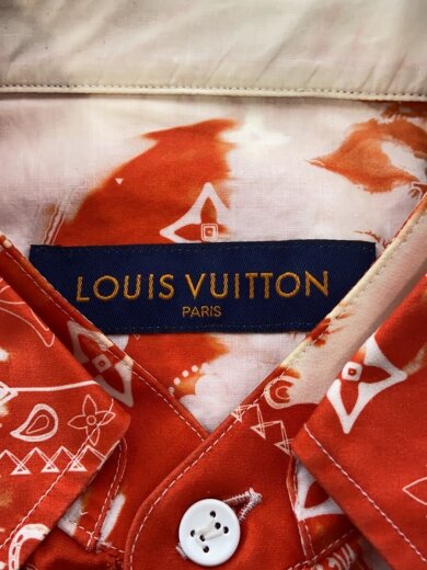 商品画像：Monogram Bandana S/S Shirts/S/コットン/モノグラム/RM222M NW0 HNS07X 3