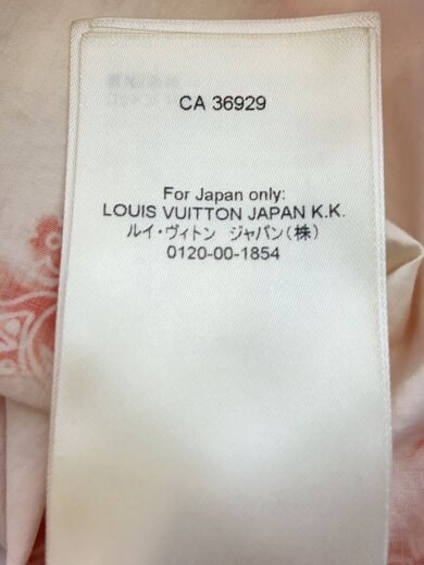 商品画像：Monogram Bandana S/S Shirts/S/コットン/モノグラム/RM222M NW0 HNS07X 5