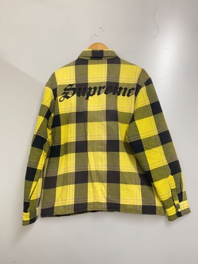 商品画像：20fw/Quilted Flannel shirt/ネルシャツ/M/コットン/YLW/チェック// 2
